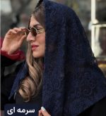 اسکارف سه گوش دانتل - تصویر 7