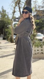 پیراهن جین بلند - Image 9