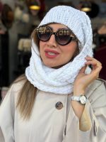 ست شال و کلاه فرانسوی