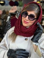 ست شال و کلاه فرانسوی