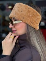 هدبند روسی نگین‌دار