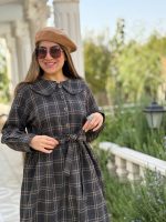 پیراهن پاییزه چهارخونه