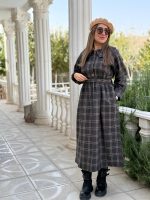 پیراهن پاییزه چهارخونه