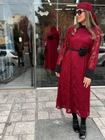 پیراهن یلدایی رز شب
