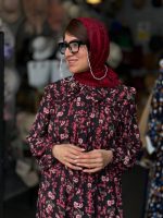 پیراهن کرپ حریر لوسیا