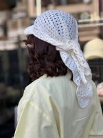 اسکارف قلاب بافی