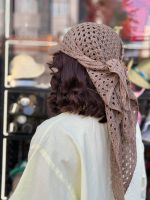 اسکارف قلاب بافی