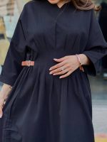 پیراهن لینن سافاری