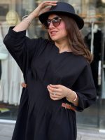 پیراهن لینن سافاری