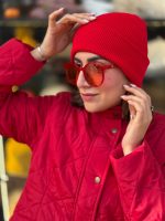 کلاه بافت ساده دو لایه