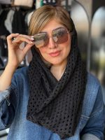 شال قلاب بافی پاییزه - تصویر 7