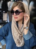 شال قلاب بافی پاییزه - تصویر 5