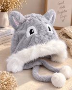 کلاه خز عروسکی وارداتی - تصویر 4