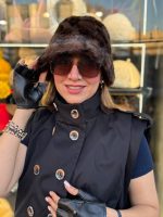 کلاه باکت خزدار پلنگی - تصویر 8