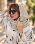 ست شال و کلاه سرهم استایلی - تصویر 6
