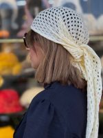 روسری قلاب بافی سه گوش - تصویر 11
