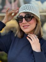 روسری قلاب بافی سه گوش - تصویر 10