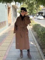 ترنچ کت چاکلت - تصویر 7