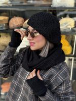 ست شال کلاه دستکش فرانسوی - تصویر 8