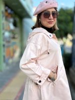 ترنچ کت پنکیکی وارداتی - تصویر 2