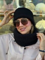 ست هدبند روسی و شال گردن رینگی