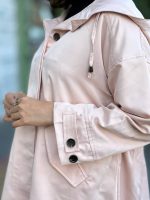 ترنچ کت پنکیکی وارداتی - تصویر 4