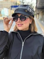 کلاه کاپیتانی چهارخونه وارداتی