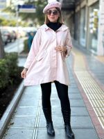 ترنچ کت پنکیکی وارداتی