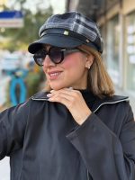 کلاه کاپیتانی چهارخونه وارداتی - تصویر 7