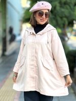 ترنچ کت پنکیکی وارداتی - تصویر 7
