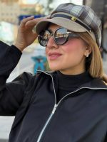 کلاه کاپیتانی چهارخونه وارداتی - تصویر 8