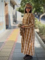 پیراهن دارچین - تصویر 9