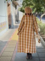 پیراهن دارچین - تصویر 10